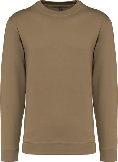 Sweater 'Crew Neck Sweatshirt' Kariban Collectie Basic+ S - Camel