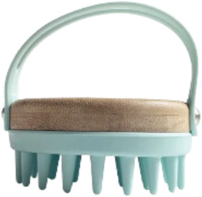 GJ Cosmetics Massage Bamboe Borstel Turquoise
