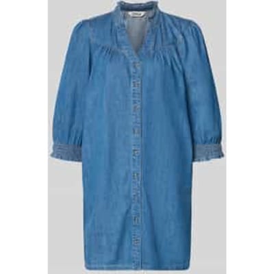 ONLY - ONLRAYA 3/4 DRESS DNM AKM - Meisjes - Mini jurken