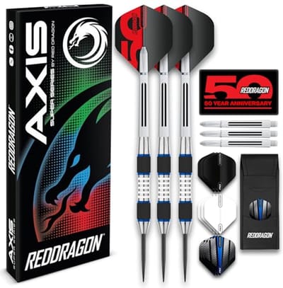 Professionele Dart Set 85% Tungsten - Staalpunt Darts 24g met Flights, Stengels en Etui