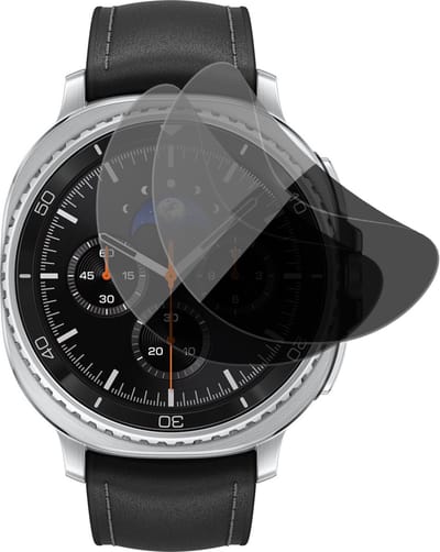 Privacy Screenprotector geschikt voor Samsung Galaxy Watch 8 Classic 46mm - 2x FlexGuard Screen Protector