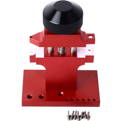 Druktype Horloge Wrijvingsbuis Verwijderingsgereedschap met 7 Pinnen Draaiknop Horloge Reparatiegereedschap voor black