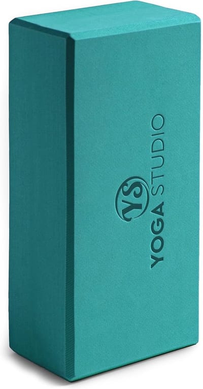 Teal Yoga Baksteen 22cm x 11cm x 5cm - Lichtgewicht Oefening Accessoire voor Yoga
