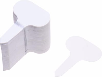 100 Stuks Witte Plantenlabels - Tuinieren - Plantetiket - Verbouwen