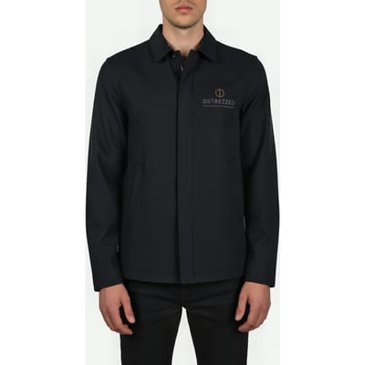 Dstrezzed Ds_ryan Logo Jacket Black Size: S | Light Jackets Outlet | Heren | Zwart