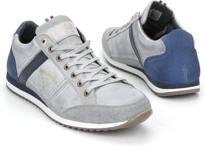 Grijze Pantofola d'Oro Veterschoenen Matera Low