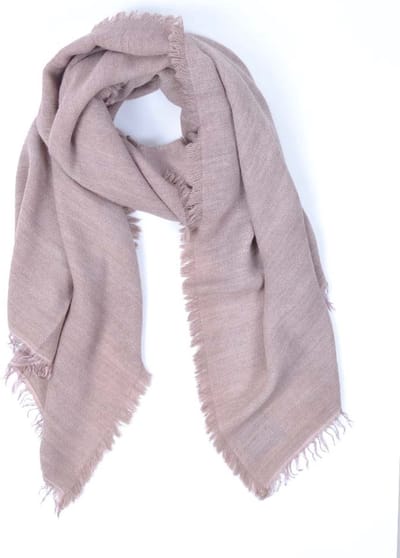 Giuliano winter sjaal - Nude - Made in Italy