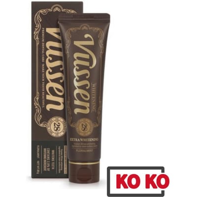 [Vussen] 28 Dentifrice Extra Blanchissant 80g / Soin Blanchissant Dentaire 80g x 1 white