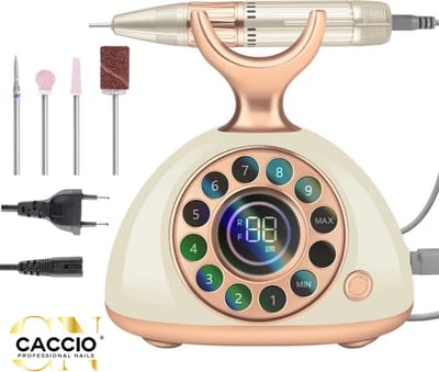 Elektrische Nagelfrees - Elektrische Nagelvijl - Nagelvijl Elektrische -Nagelfrees set - Manicure set - Manicure/pedicure voeten en handen Acrylnagels-Gelnagels - Nagels - Nail Drill Machine - 35000 RPM - Inclusief 4 bitjes - Vijl