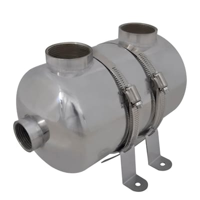 vidaXL - Zwembad - warmtewisselaar - 292 - x - 134 - mm - 28 - kW