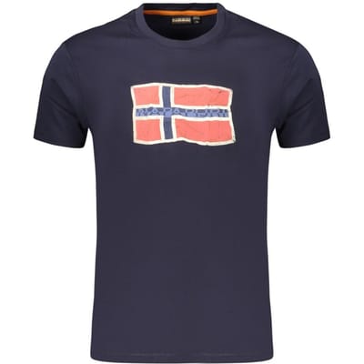 T-shirt Korte Mouw Napapijri Mahsa Graphic T-shirt