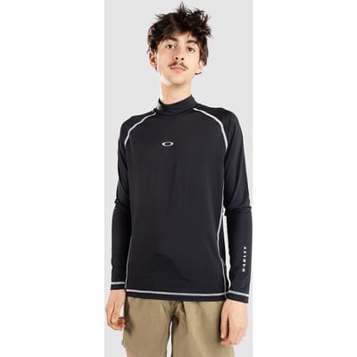 Oakley Apparel Rainbow Rash Guard Met Lange Mouwen Zwart XL Man