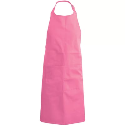 Schort/Tuniek/Werkblouse Kind One Size Kariban Dark Pink 100% Katoen