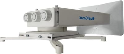 Projector Muurbeugel - Projector Ophanging - Thuisbioscoop Inrichten - Gereedschapsloze Fijnafstelling - 49 x 29 x 26 cm - Wit