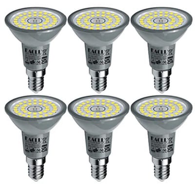 E14 LED Lamp Koel Wit 6W Gelijk aan 100W Halogeenlampen 6-pack Verlichting 6000K 820lm