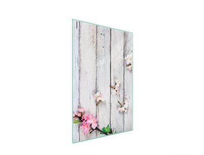 TMK ArtDeko - Snijplank - 35x52 cm - Glas - Houtprint