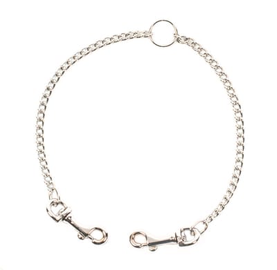 Duvoplus - Halsband Voor Dieren - Hond - Kettinglijn Koppelstuk 50cm/2mm - 1st