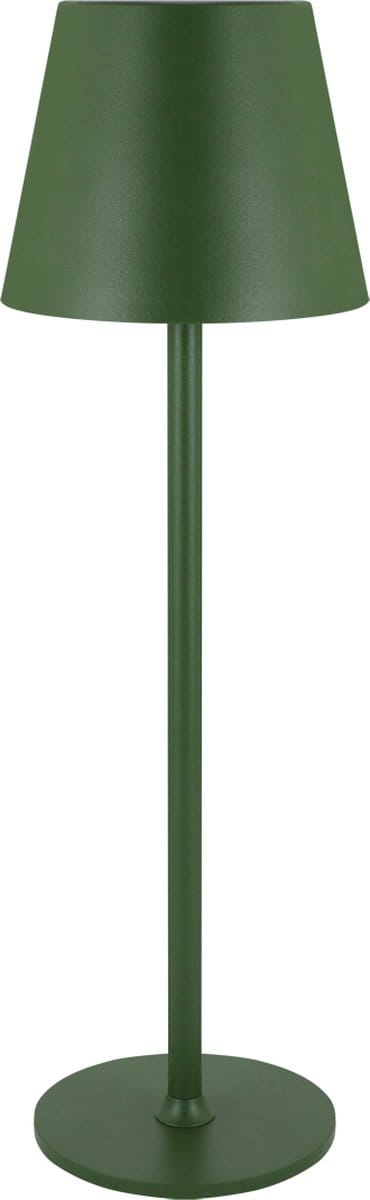 Toga Led - Tafellamp Oplaadbaar – Draadloos en dimbaar – CCT - Warm wit / Daglicht / koud wit - Moderne touch lamp – Nachtlamp Slaapkamer – 37 cm – Groen