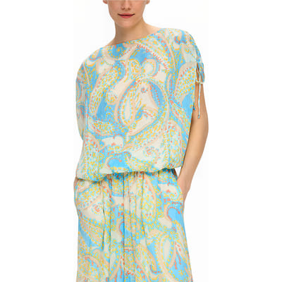 s.Oliver  Blouses Off-white Size: XS | Blouses Outlet | Dames | Groen