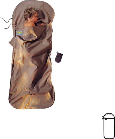 Cocoon KidSack Lakenzak - katoen - voor kinderen - kamperen - logeren