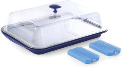 HENDI Complete gekoelde tray set – roestvrij staal – 430x290x150 mm – met koelelementen