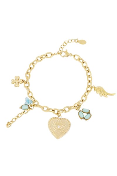 Charms Bracelet - Goudkleur