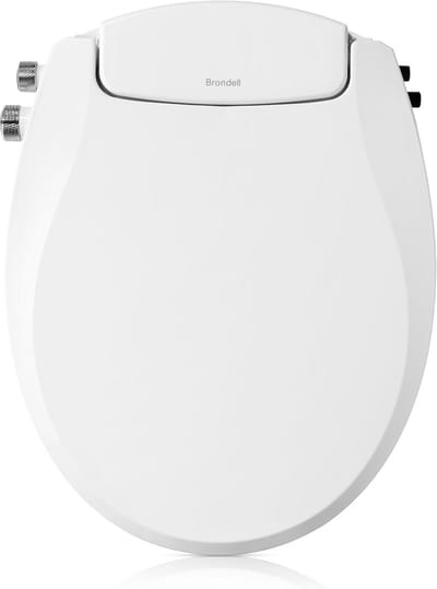 Bidet toiletbril - Douche wc - Persoonlijke hygiëne - Dubbele temperatuur instelbaar - Voor ronde toiletten - Wit