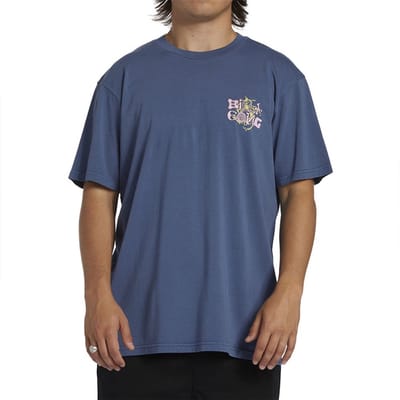 Billabong High Tide T-shirt Met Korte Mouwen Blauw M Man