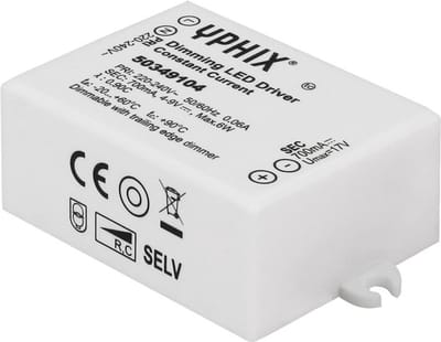 LED Driver 700mA Max. 6W 4-9V dimbaar