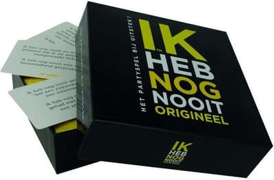 Ik heb nog nooit... gezelschapsspel - kaartspel voor volwassenen