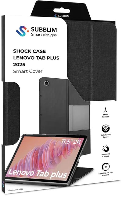 Subblim Lenovo Tab 11.5´´ Shock Omslag Zwart