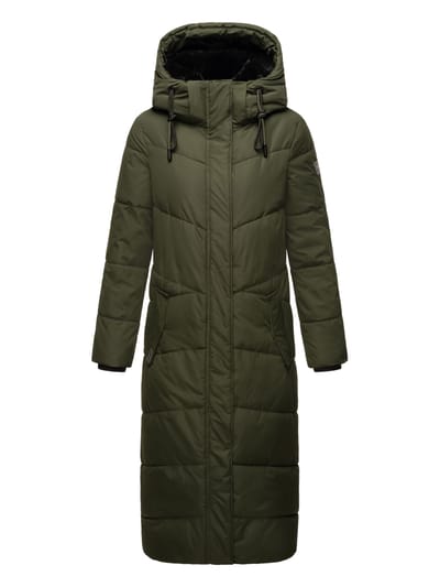 Navahoo dames gewatteerde winterjas Hingucker – Extra Lang & Warm