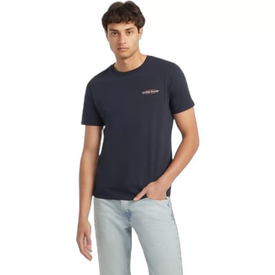 Guess Jeans Gj Cn Slim American Tr T-shirt Met Korte Mouwen Blauw S Man