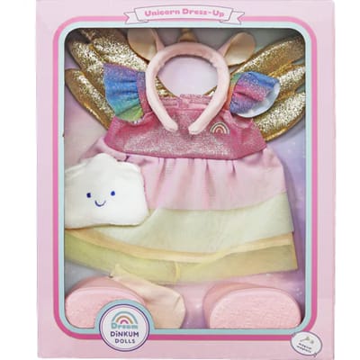 Olli Ella Dinkum Doll Unicorn outfit set 3 jr+