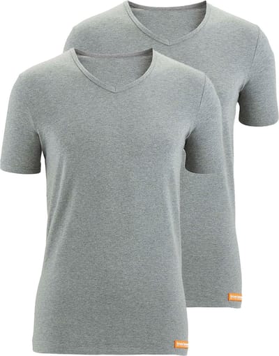 Bruno Banani Heren onder t-shirts 2 pack WARM UP