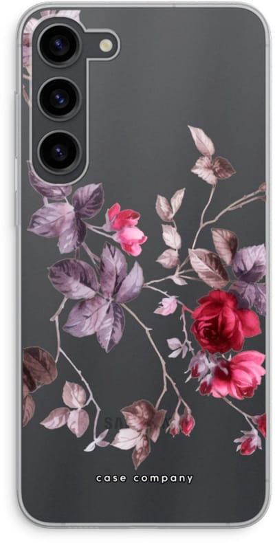 Case Company® - Hoesje geschikt voor Samsung Galaxy S23 Plus hoesje - Mooie bloemen - Soft Cover Telefoonhoesje - Bescherming aan alle Kanten en Schermrand