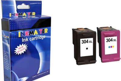 Huismerk cartridge voor HP 304 XL BLACK N9K08AE 304XL Color (N9K07AE) voor HP DeskJet 2600, 2620, 2621, 2622, 2624, 2630, 2632, 2633, 2634, 2652, 2655, 2675, 2776, 2677, 2678, 3700, 3720, 3730, 3732, 3735, 3750, 3760, 3762, 3764, Envy 5010 en 5020
