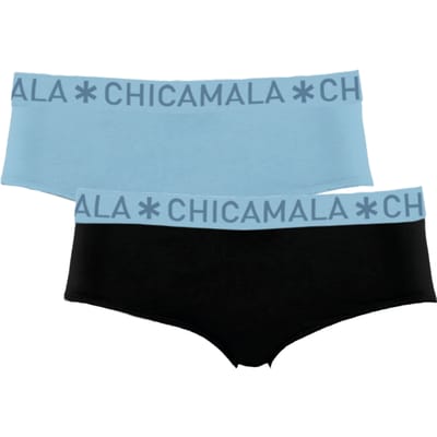 Chicamala – Meisjes Briefs – 2 Pack – Normale Lengte – Onderbroek Meisjes – Kinderkleding – Meisjes Ondergoed – 95% Katoen – Meisjeskleding