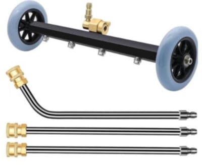 CRIJNS - PRO - Chassis Cleaner - Hogedruk Bodemreiniger - 1/4 Quick Connector