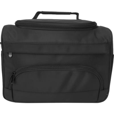 Draagbare Kappersgereedschap Opbergtas Schaar Kam Haarclip Cosmetica Organizer Tas ZwartZwart zwart