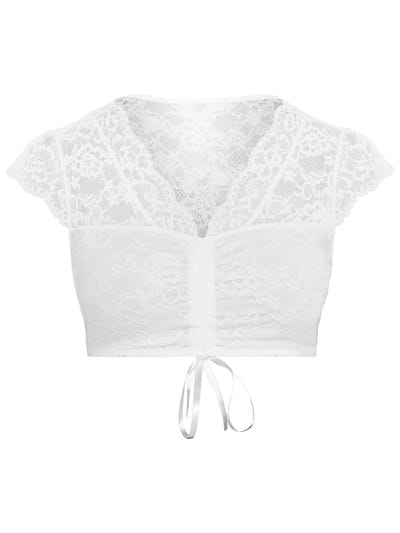 Dirndlblouse korte mouwen Wiesn-Zauber