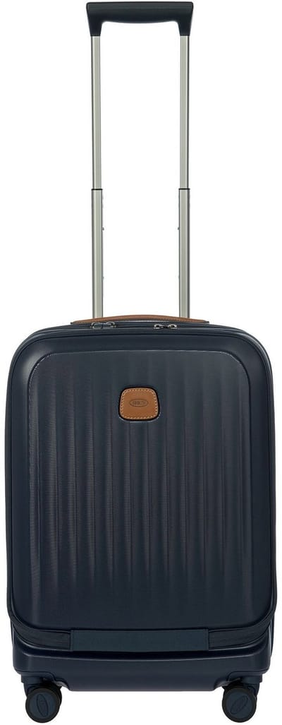 BRIC'S trolley met laptopvak Taormina Trolley 55 cm Exp. With Pocket Blue donkerblauw