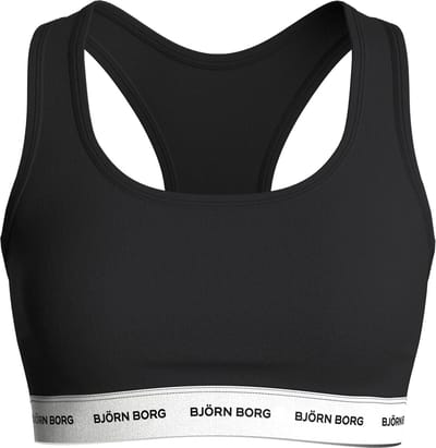 Björn Borg Core Logo - Soft top - Bh - Dames - 1 stuk - Dames - M - Zwart