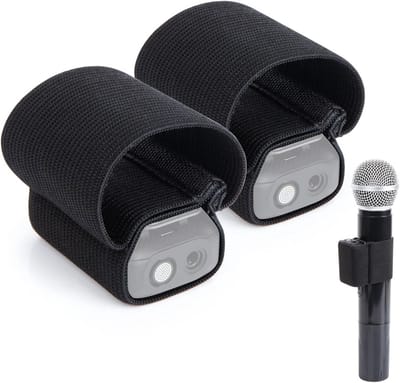 Handmicrofoon met Elastische Bevestiging