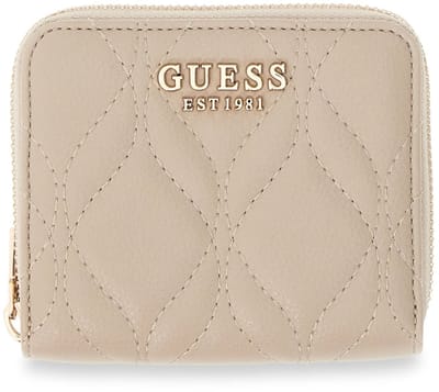 GUESS portemonnee Maxine SLG Zip Around Wallet Light Taupe