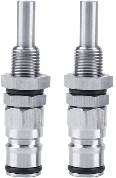 Dailygoods- Keg Connector - Roestvrij Staal - Ball Lock - 2 Stuks/Set - Duurzaam - Veilig en Niet-toxisch - Herbruikbaar - Bierconnector