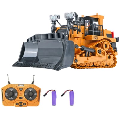 RC Graafmachine 1/20 2.4GHz 11CH RC Bouwwagen Techniek Voertuigen Educatief Speelgoed voor Kinderen RC Bulldozer