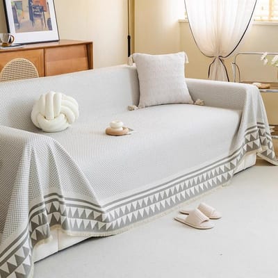 Chenille Volledige Hoes Bankhanddoek, Universele Antislip en Vlekbestendige Bankdeken voor Alle Seizoenen, High-end Nieuwe Bankhoesdoek 180*130cm