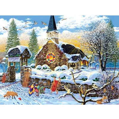 Kerst kinderkoor mozaïek cadeau 5D Diamond Craft schilderij heldere strass diamant borduurwerk 20X30CM gray