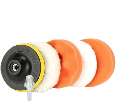 Polijstspons Set - Autowax Pads - Auto Polijsten - Herbruikbaar Slijtvast - 100 mm - Niet gespecificeerd